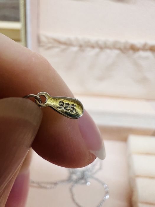 Сребърно колие Сатурн (s925)