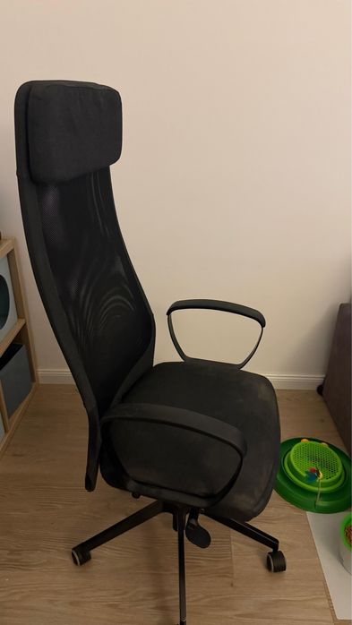 Vand scaun birou Ikea Marcus gri, marimea M