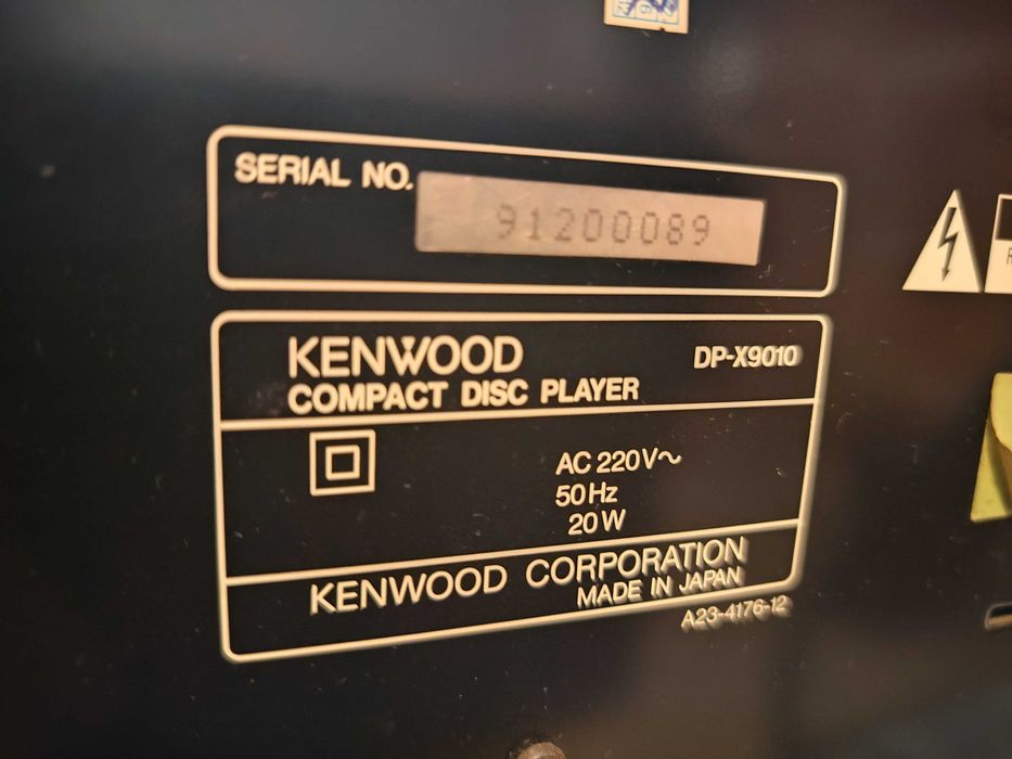 Transport CD Kenwood DP-X9010