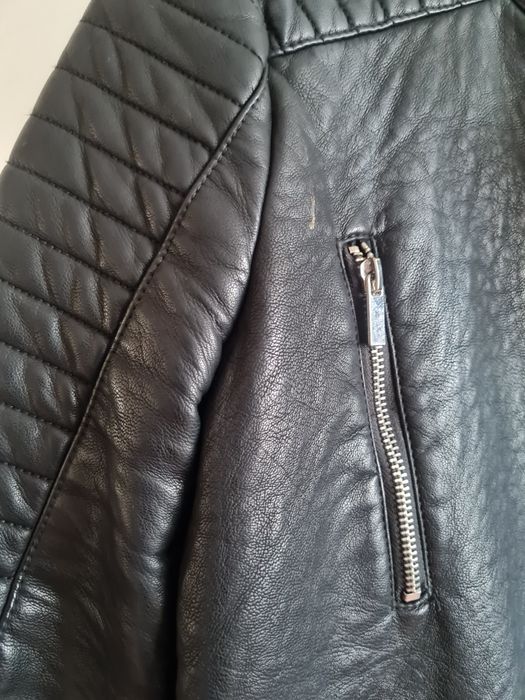 Куртка кожаная Mango