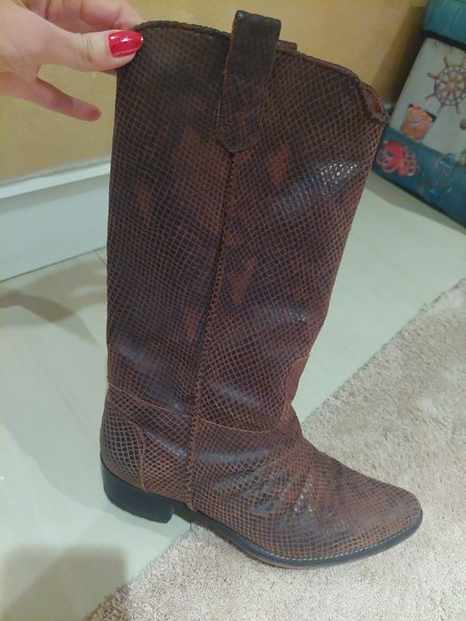 Ботуши от естествена кожа