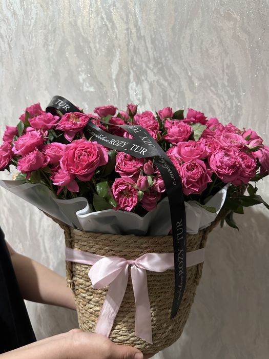 Кустовые розы,новые 15 мын