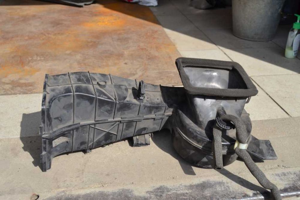 Воздуховод печки, шахта, корпус отопителя гольф, пассат, ауди, шкода