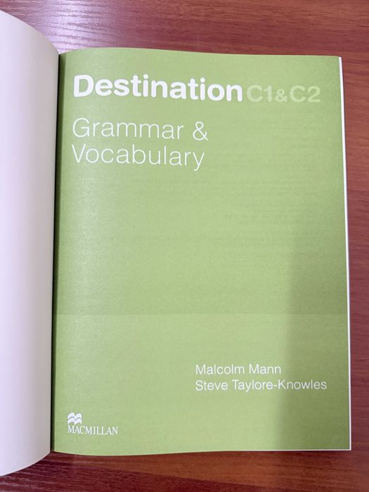 Учебник по английскому языку Destination C1 & C2 (Macmillan)-Оригинал.