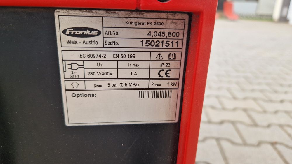 Aparat de sudură fronius Magic wave 3000