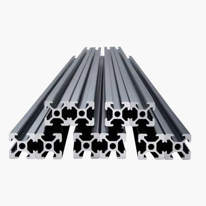 Profil extrudat din aluminiu profil T slot 2020 de 1000mm 5 bucati