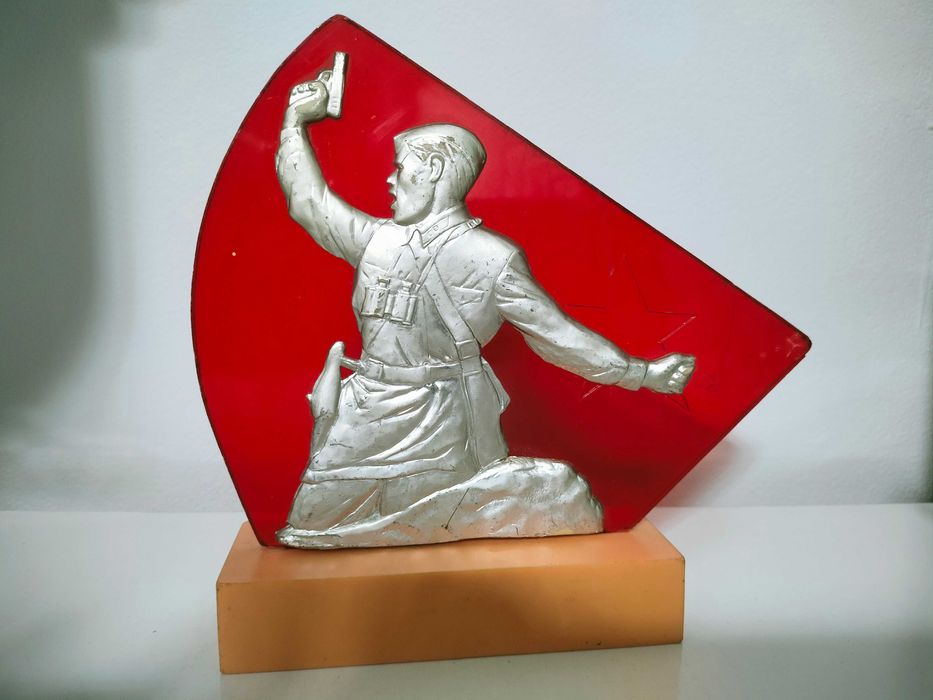 Настольная плакетка, пресс-папье, сувенир, СССР