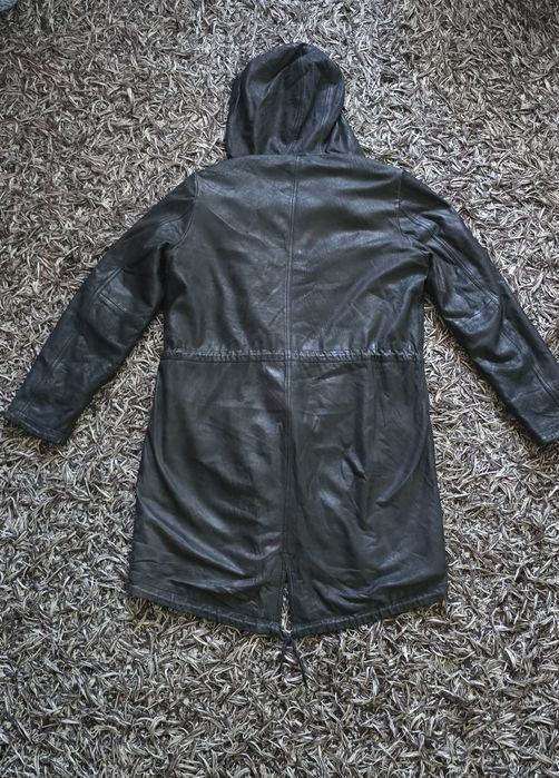 Palton / Parka piele naturală miel Drykorn Taro