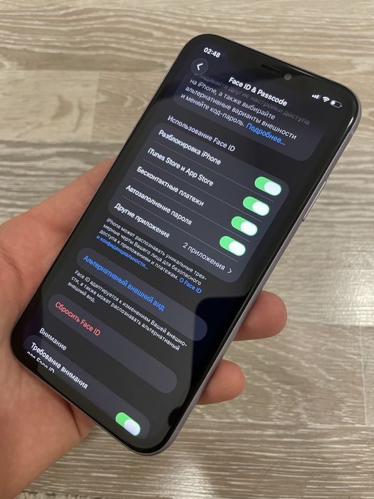 Iphone 11 purple 100%
