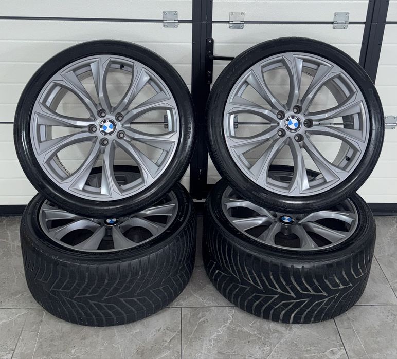 Vând Jante BMW M R21 / Cauciucuri Iarnă / 2 Lațimi