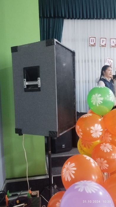 Услуги Дж + калонка аппаратуры Kalonka xizmati mikrafon + Dj