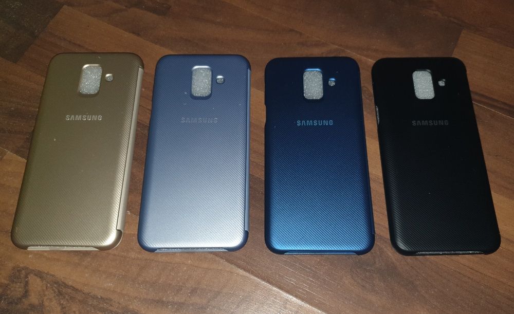 Husa flip smart activa originala Samsung Wallet Cover A6 2018 A600