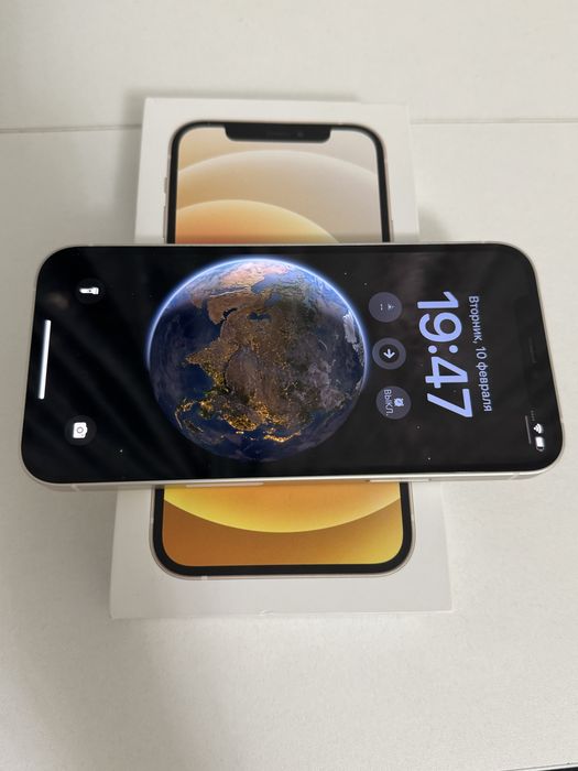 iPhone 12 в идеале, 128гб, ёмкость батареи 78%