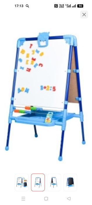 Мольберт детский для детей дошкольного возраста.