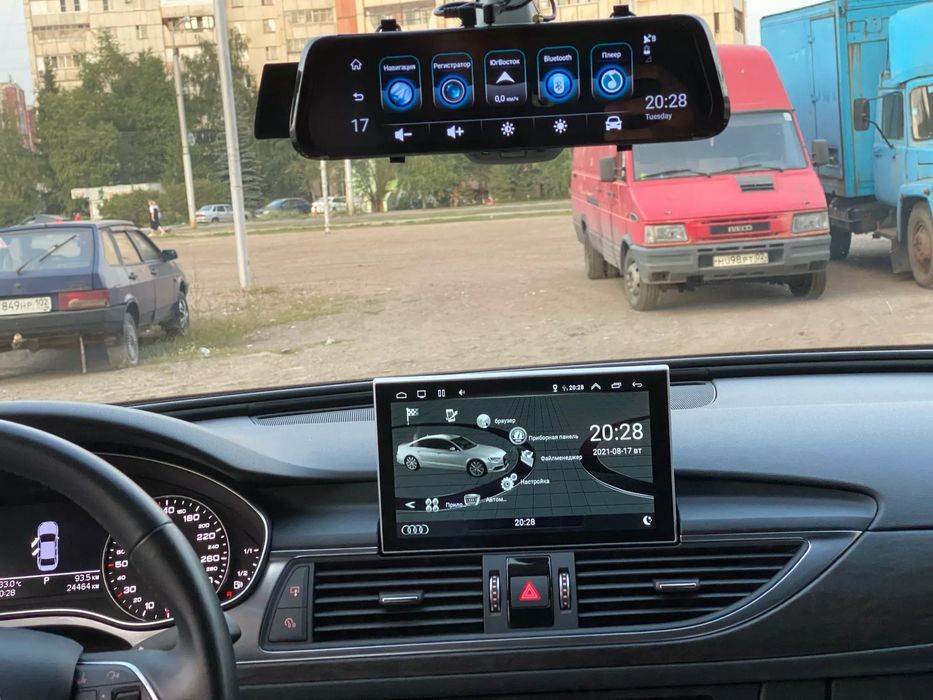 Navigatie Android Audi A6 C7,A7  2012-2018 Android 13 cu placa Intel!