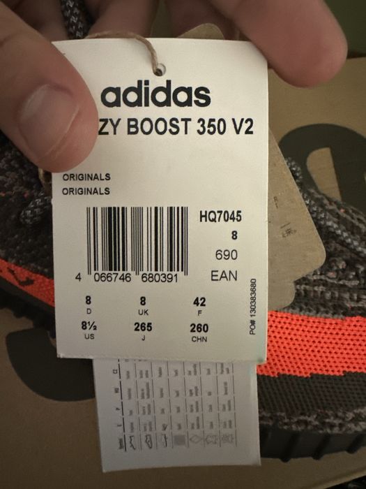 Adidas Yeezy Boost 350 V2 Carbon Beluga