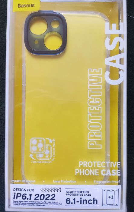 Кейс + протектор iphone 14