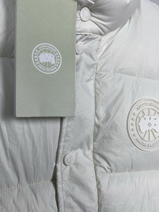 Canada Goose White Vest | Vesta Canada Goose