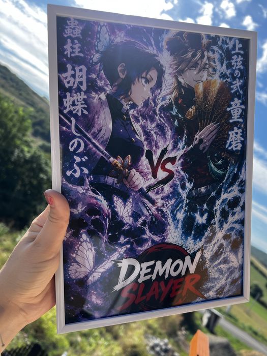 Tablou A4 cu imagine Demon slayer Shinobu