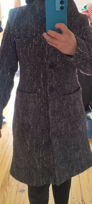 Палто от вълна размер S