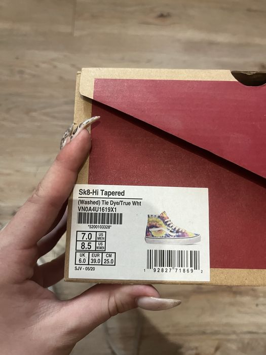 Обувки Vans Sk8-Hi Washed Tie Dye (Multicolour)