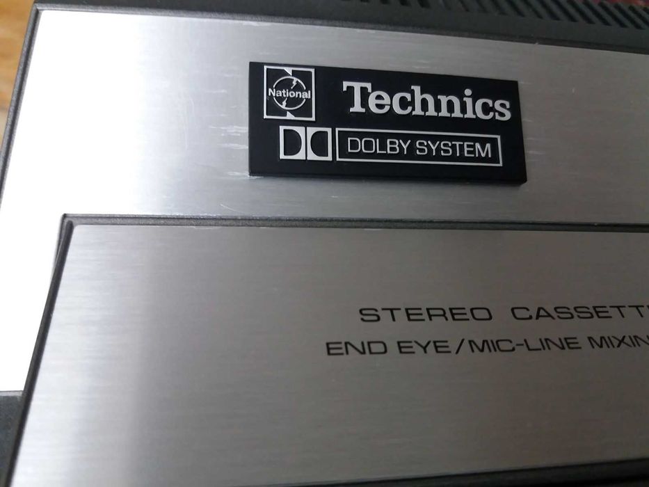 Vintage 1970's Technics RS-640 U Stereo Cassette Deck casetofon 1978