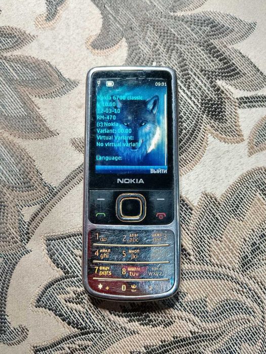 Nokia 6700с, телефон, кнопочный, ретро
