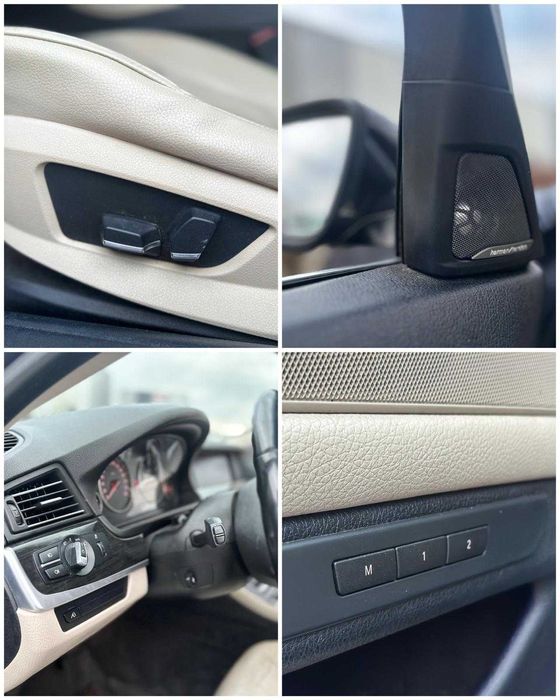 BMW seria 5 F10 520d/ 184cp/ M pachet/ Trapa/ Harman-Kardon/ Carplay/ Butoane