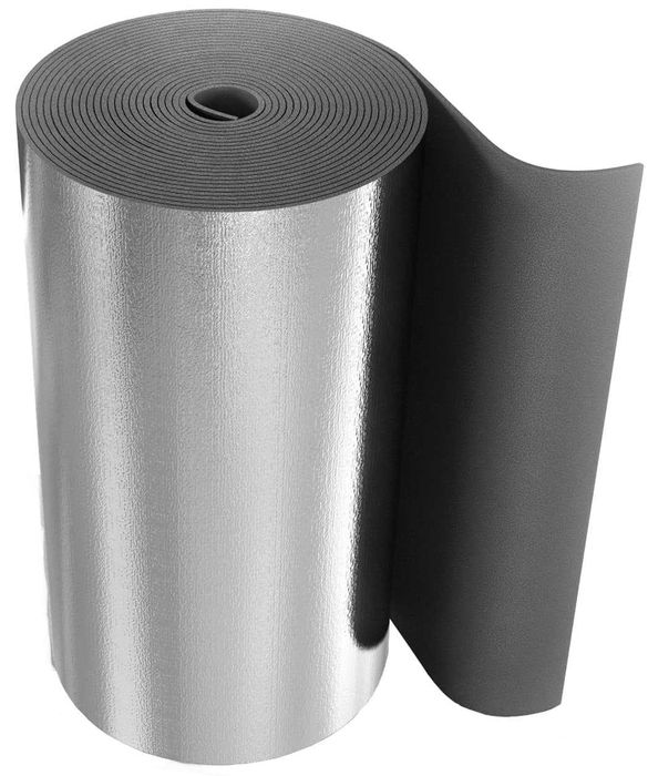 Изоляционные материалы из вспененного каучук самоклейкий с фольгой