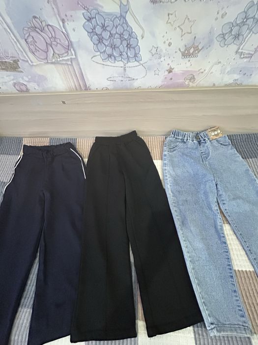 Продам брюки на девочку 7-8 лет