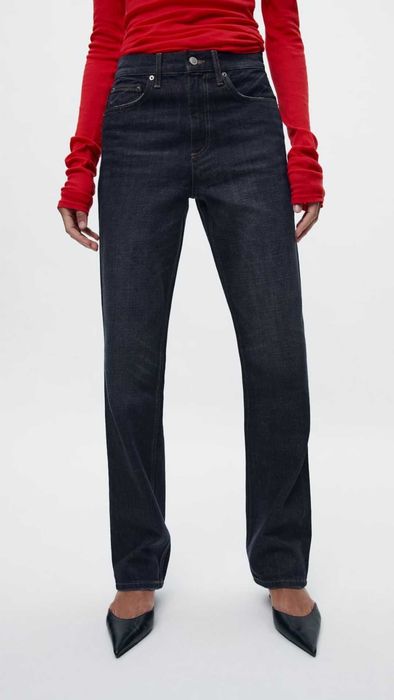 ZARA новые джинсы 38 M Relaxed Fit - Straight Leg