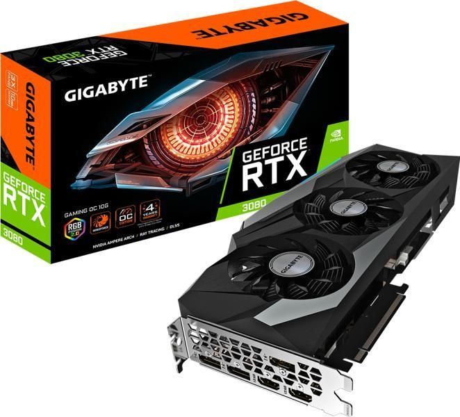 Schimb GIGABYTE GeForce RTX 3080 GAMING OC 10G