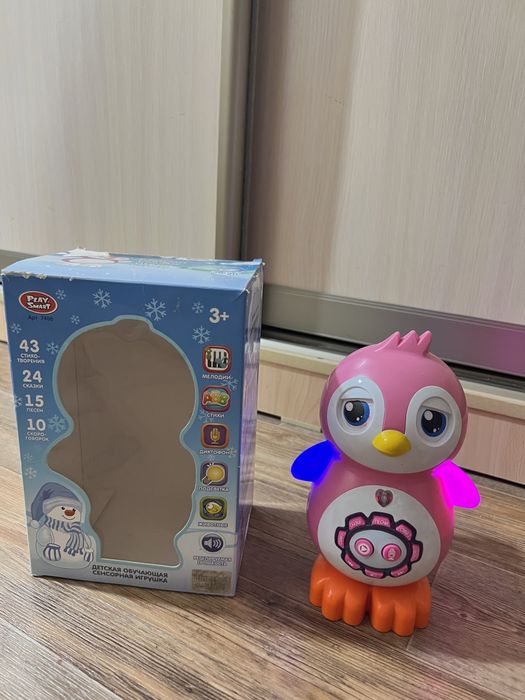 игрушки для девочек, музыкальный пингвин