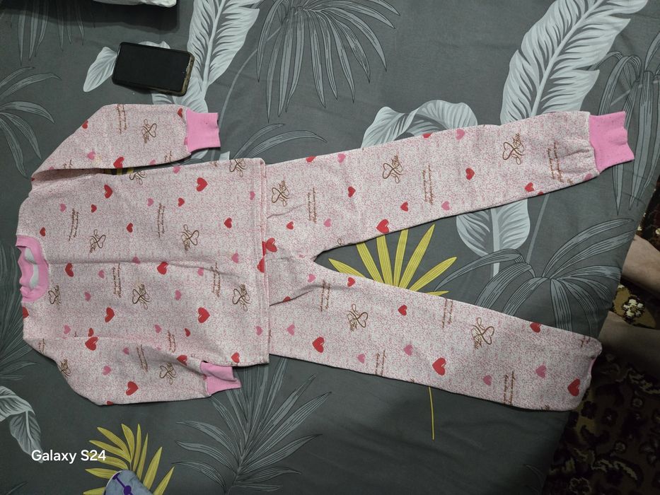 Пижама на девочку. 7,8,9 лет