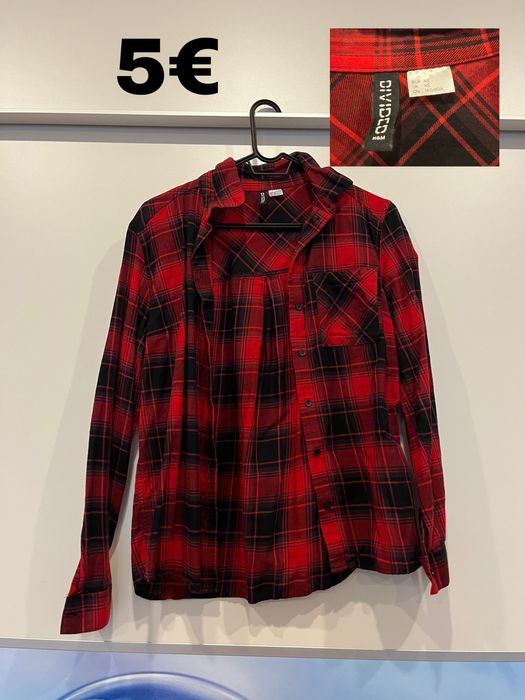 Червена Карирана риза