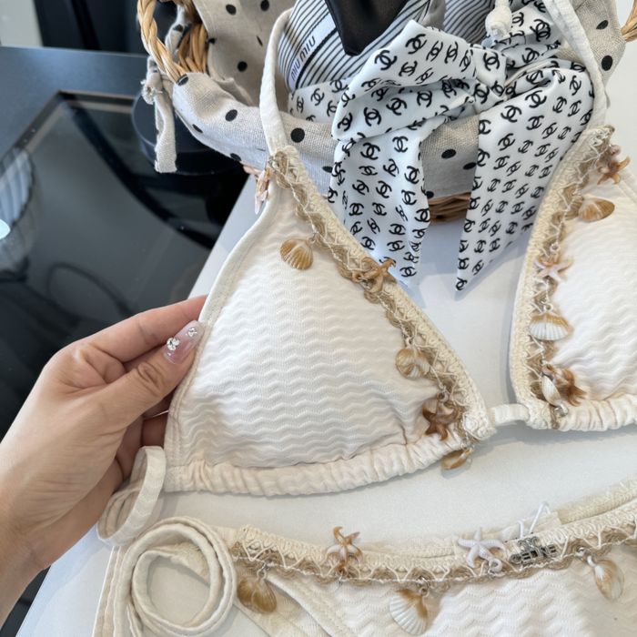 Costum de baie Chanel , calitate premium , pe comanda , S , nou