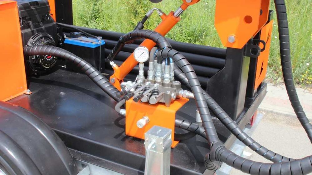 Нова Професионална Сондажна машина Car-120EC до 120 метра от Европа