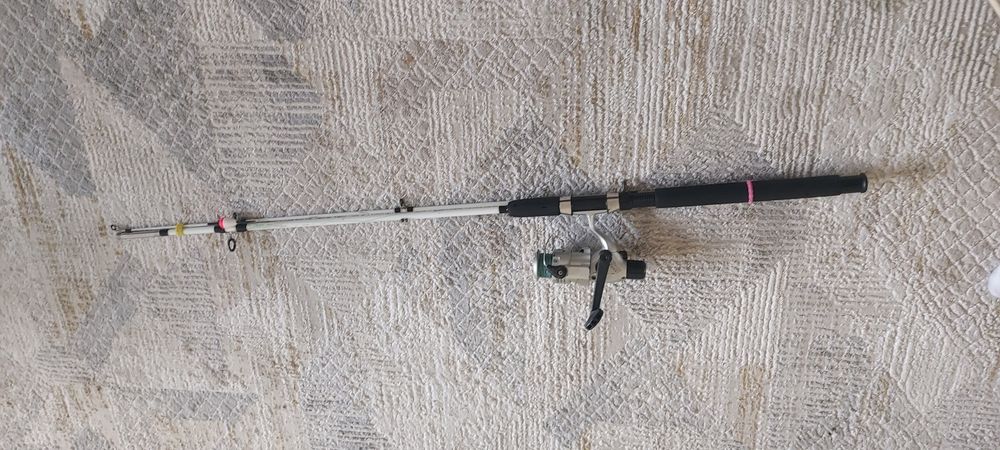 Продам удочку вместе с катушкой Crocodile 2.1m