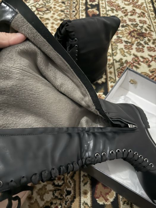 Зимний етік. Кожа мех