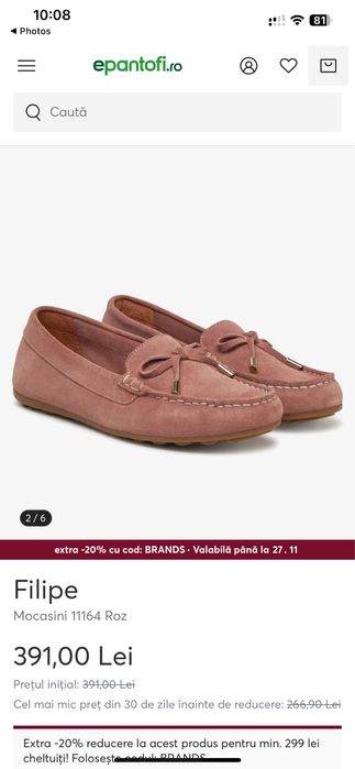 Mocasini dama Filipe