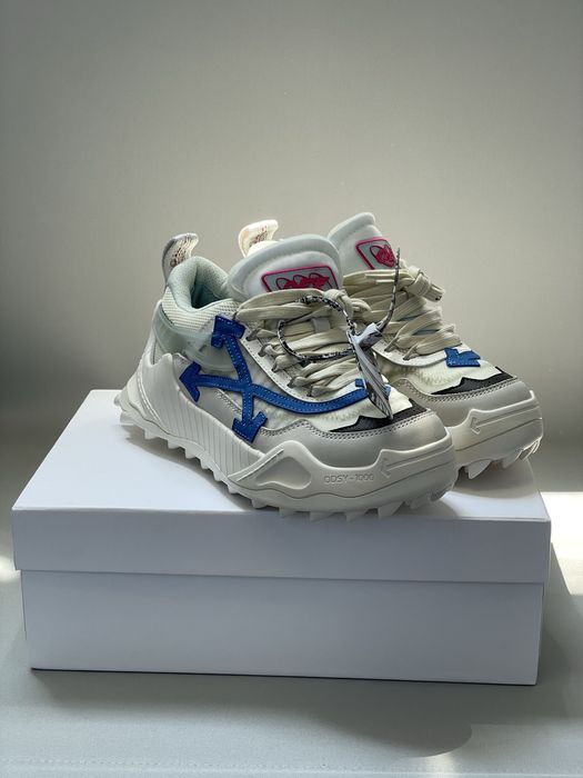 Off White Odsy-1000 White Blue Cream