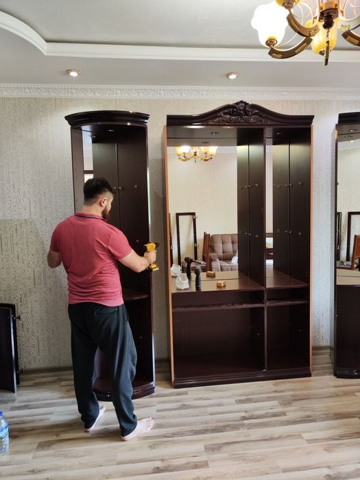 Мебел сборка разборка мебел ремонт 50.000 so’mdan мебельщик  24/7