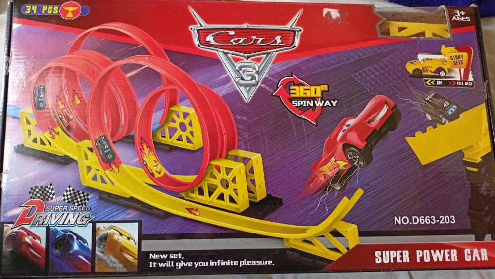 Игрушка Трек с петлей, б/у.