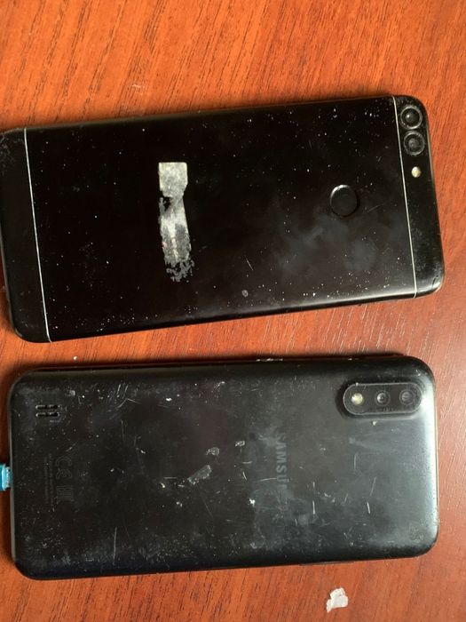 Samsung a01 и Huawei p smart 2018 рабочие