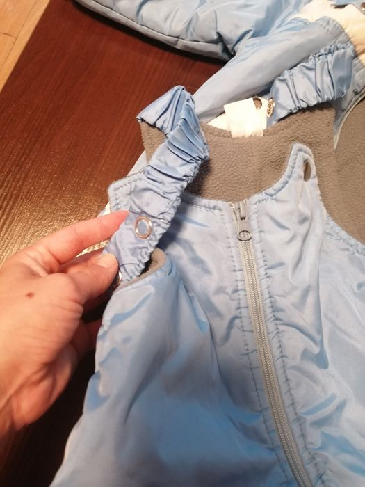 Лот зимни дрехи-космонавти, гащеризони, якета 80-86