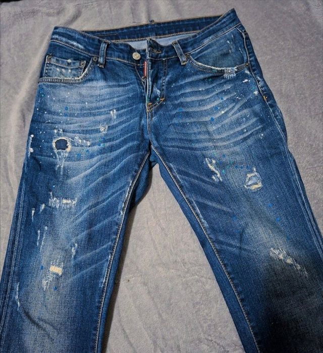 Мъжки дънки DSQUARED S - M ТОП !