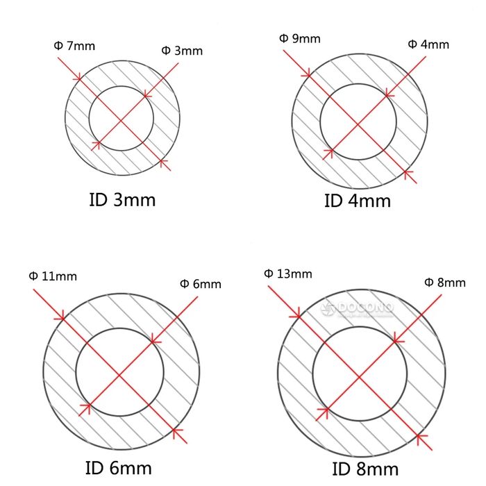 Силиконов маркуч вакуум маркуч вакум маркуч силикон налягане турбо 1.9