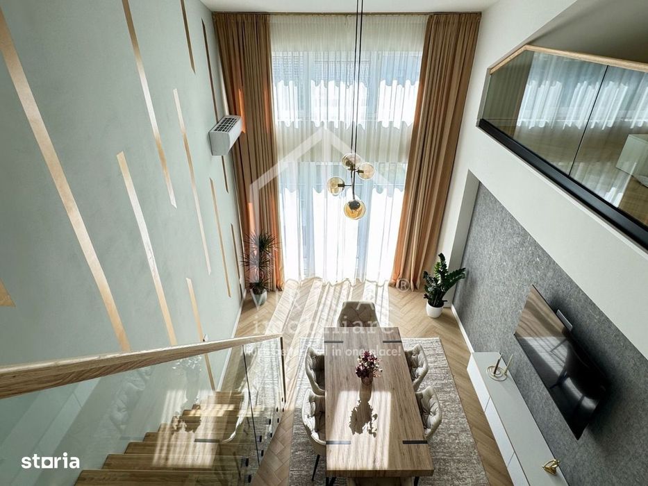 Penthouse cu 5 camere si 3 bai - 118 mp utili - Priveliste superba