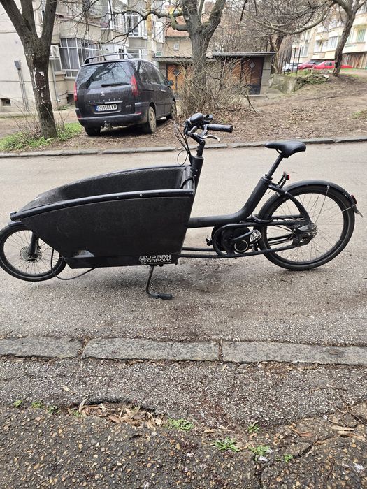 Електрически карго велосипед ,багажник,товар urban arrow