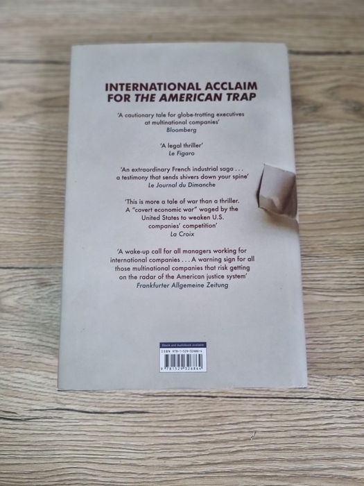 Carte The American Trap - Frederic Pierucci with Matthieu Aron